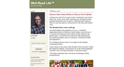 Desktop Screenshot of blog.wellreadlife.com